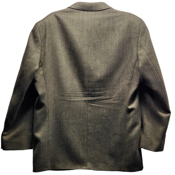 Ralph Ralph Lauren Mens 41R 100% Lambswool Herringbone Blazer Sport Coat Jacket - Picture 4 of 12